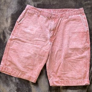 Levi’s Men’s 34W shorts. Faded Red Color